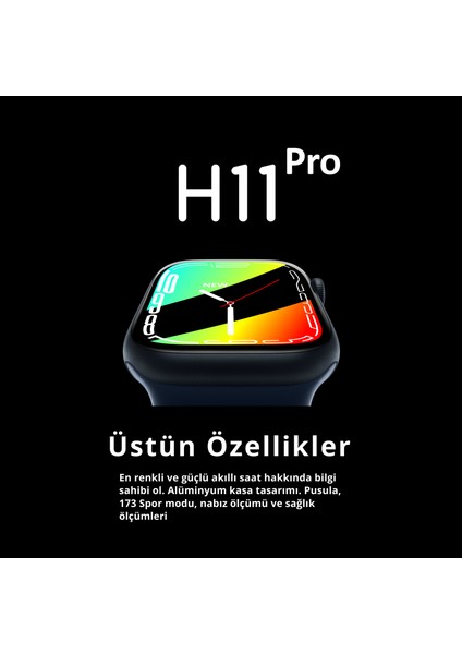 SeyuTech Watch S9 Pro Akıllı Saat Iphone Ve Android Tüm Telefonlara Uyumlu 