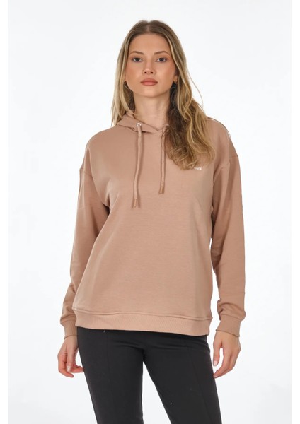 3W Wb Hoodıe 17SN80 3pr Pembe Kadın Sweatshirt