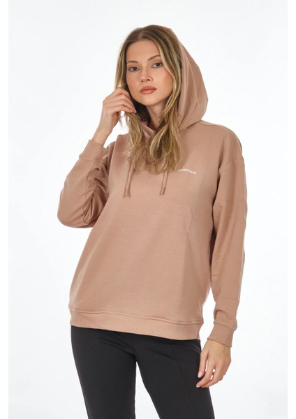 3W Wb Hoodıe 17SN80 3pr Pembe Kadın Sweatshirt