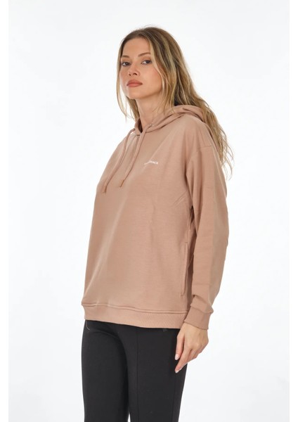 3W Wb Hoodıe 17SN80 3pr Pembe Kadın Sweatshirt