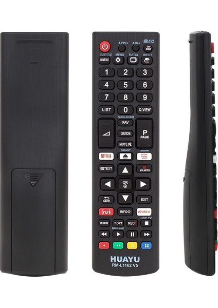 RM-L1162 V5 Lcd-Led Tv Kumanda Siyah
