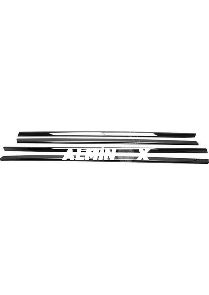 Alminox Oto Honda Opel Vectra B Kasa (1995-2002 ) Paslanmaz Krom Cam Çıtası 4 Parça