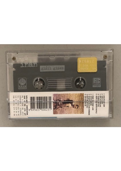 Inan Gizli Gizem Kaset (Orjinal Dönem Baskı)