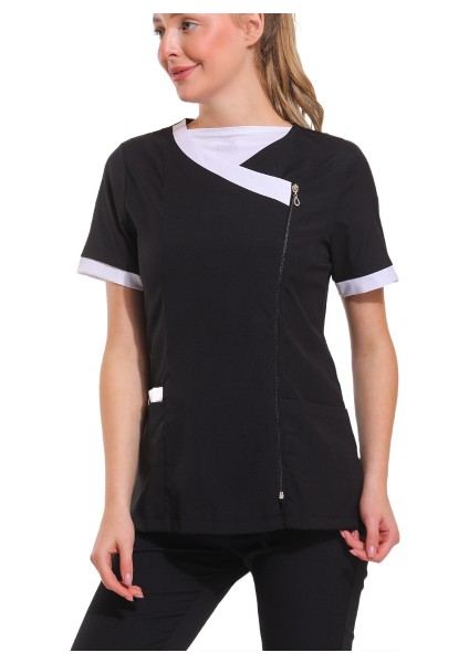 Acacia - Kadın Likralı Siyah Üniforma Üst fiyatları