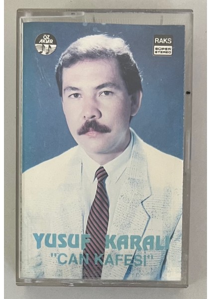 Yusuf Karalı Can Kafesi Kaset (Orjinal Dönem Baskı)