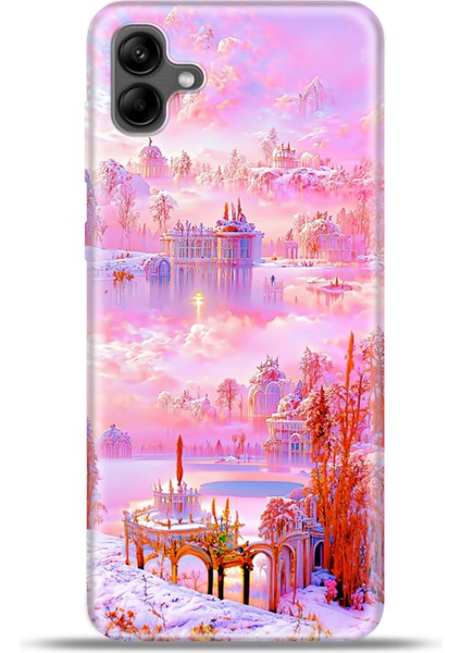 Samsung Galaxy A04 Kılıf Esnek Silikon Kamera Koruma 4K Desenli Özel Tasarım - Aşk Mevsimi