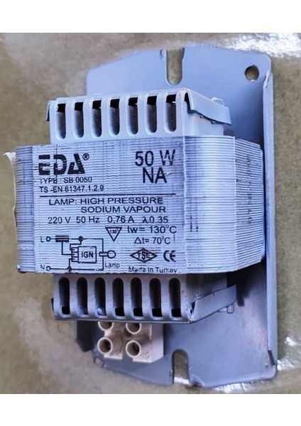 50W Lamp High Pressure Sodium Vapour