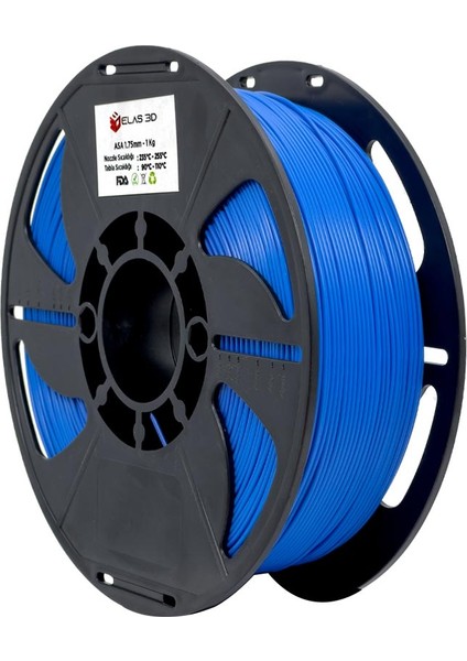 Asa Mavi Filament 1.75MM 1kg Standart