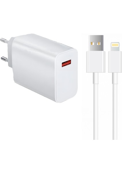 Pro UsbA 67W UsbA to Lightning 3m Kablolu Hızlı Şarj Aleti Set