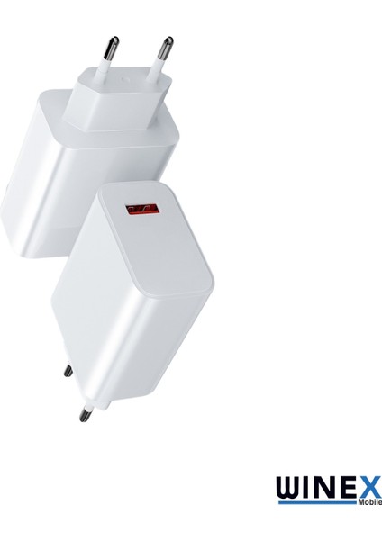 Pro UsbA 67W UsbA to Type-C 3m Kablolu Hızlı Şarj Aleti Set
