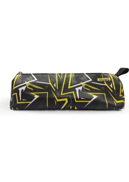 Kalem Kutusu Kamuflaj Siyah Üçgen Kalemkutu Jumbo Vegan Deri Kalemlik fırsatları