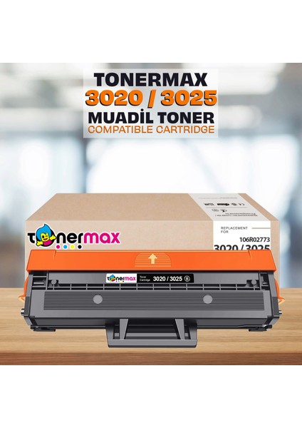 Xerox Phaser 3020 / 3025 Muadil Toneri - Çipli