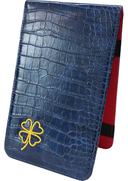 Pu Yardage Kitap Ğı Cüzdan Kartı I Golf Kartı Hediyeler Mavi (Yurt Dışından)