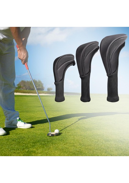 3 Golf Kulübü Golf I Kılıfı #1 3 5 Sürücü Woods Headcovers (Yurt Dışından) modelleri