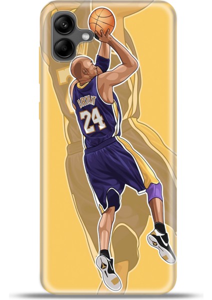 Samsung Galaxy A04 Kılıf Esnek Silikon Kamera Koruma 4K Desenli Özel Tasarım - Kobe