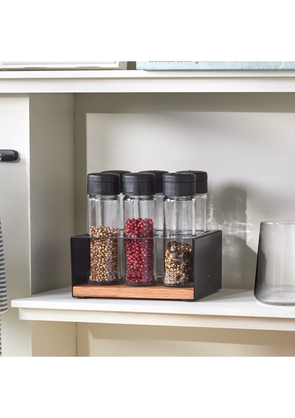 Kuzey Standlı Baharat Takımı 105 ml 6'lı