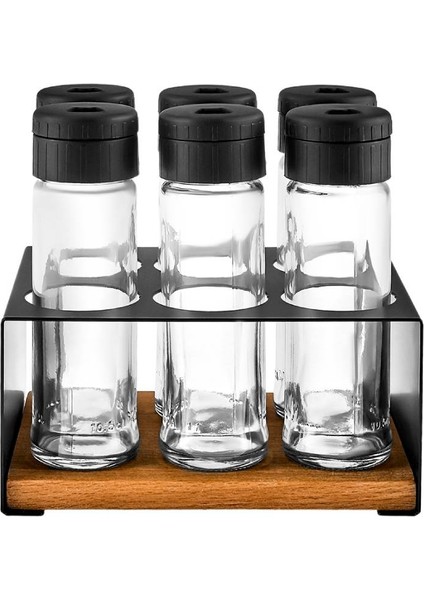 Kuzey Standlı Baharat Takımı 105 ml 6'lı modelleri