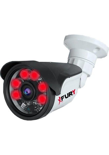 4 Kameralı 5mp Lensli 1080p 2mp Görüntü 6 Atom Gece Görüşlü Fullhd Güvenlik Kamerası Sistemi 320GB