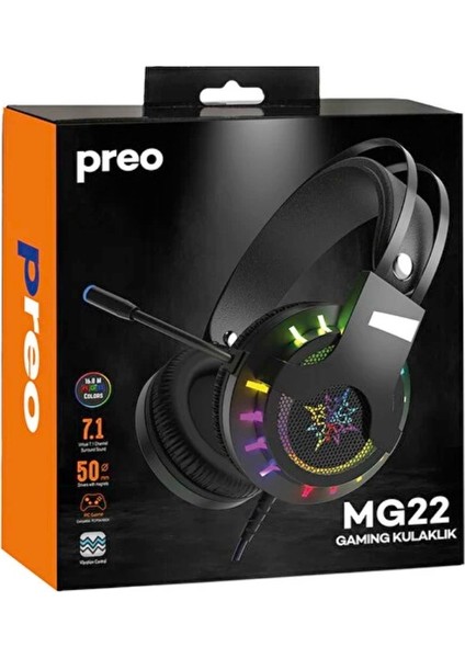 MG22 7.1 Rgb LED Yedek Pedli Gaming Oyuncu Kulaklık fiyatları