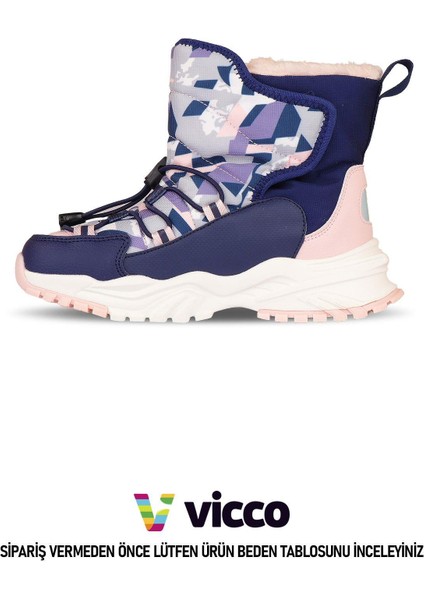 Alesta Kar Botu Kız Çocuk Lacivert modelleri