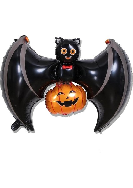 Cadılar Bayramı Balonu Yarasa Balkabağı Halloween Balonu fırsatları