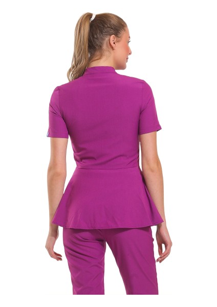 Azelıa - Kadın Likralı Pembe Üniforma Üst fiyatları