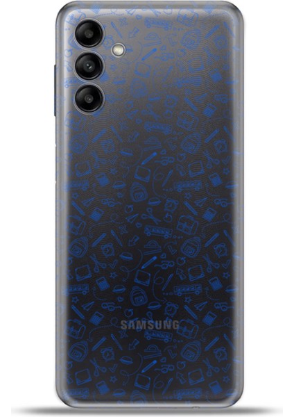 Samsung Galaxy A04S Kılıf Esnek Silikon Kamera Koruma 4K Desenli Özel Tasarım - Haydi Okula
