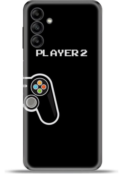 Samsung Galaxy A04S Kılıf Esnek Silikon Kamera Koruma 4K Desenli Özel Tasarım - Player2