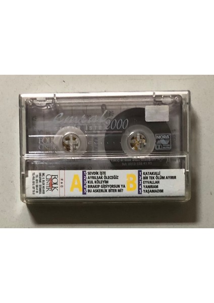 Emral 2000 Sevdik Işte Kaset (Orjinal Dönem Baskı)