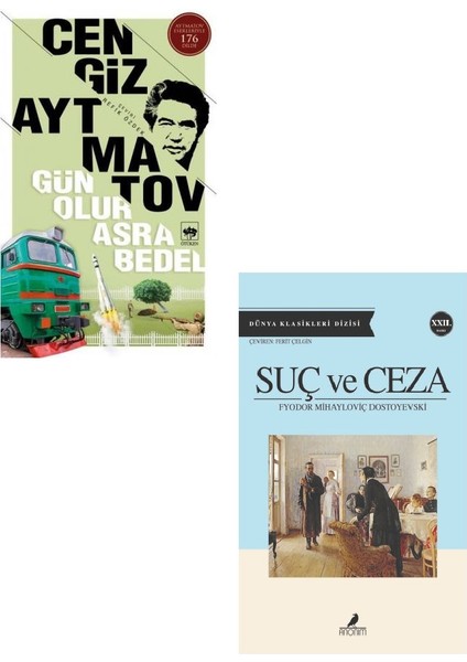 Suç ve Ceza - Gün Olur Asra Bedel -  Cengiz Aytmatov -  2 Kitap