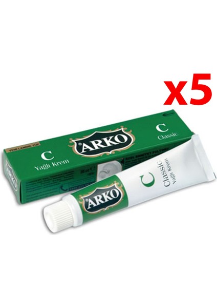 Yağlı Krem Tüp 20 cc 5 Adet