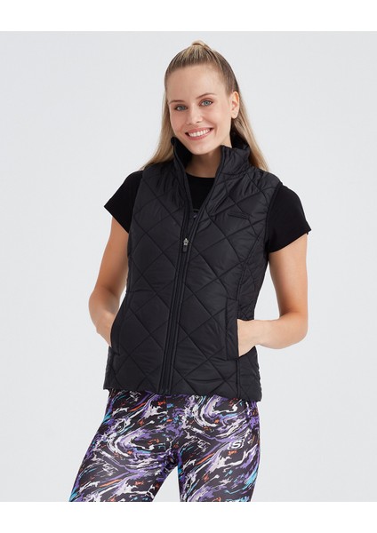 W Outerwear Padded Vest Kadın Siyah  S232433-001