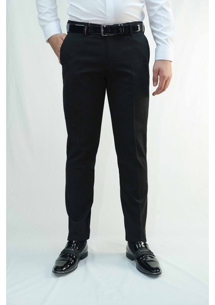 Bmt 1635 Battal Pantolon Erkekler İçin Yumuşak Pamuk Gabardin 194 cm Boy Ölçüsü