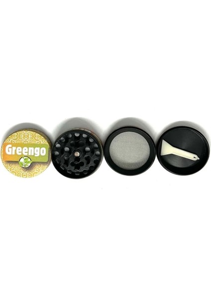 2 Parça Sigara Pipe+Grinder Smoking Set