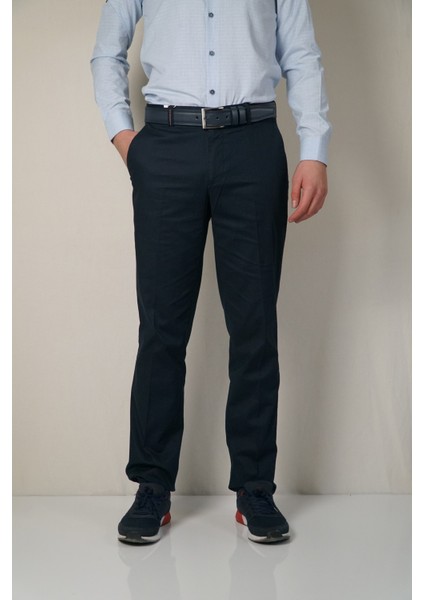 Bmt 2050 Battal Pantolon Erkekler İçin Esnek Pamuklu Desenli Model