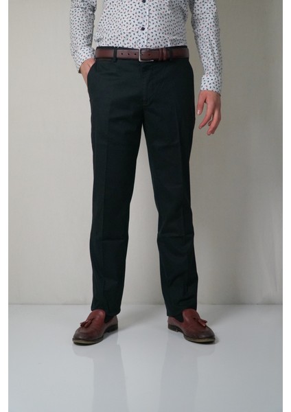 Bmt 2050 Battal Pantolon Erkekler İçin Desenli Pamuklu Rahat Model