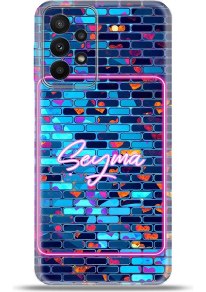 Samsung Galaxy A23 Kılıf Silikon Esnek Kamera Koruma Kişiye Özel Isim - Parti Burada