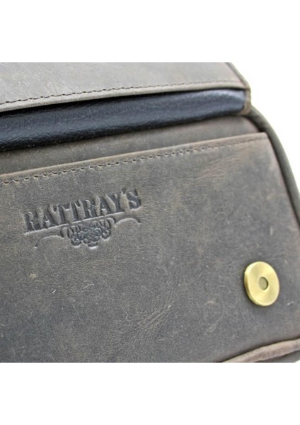 Rattray's Peat Pipe Bag 1 Kahve Deri Pipo Çantası