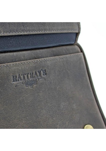 Rattray's Peat Pipe Bag 2 Kahve Deri Pipo Çantası