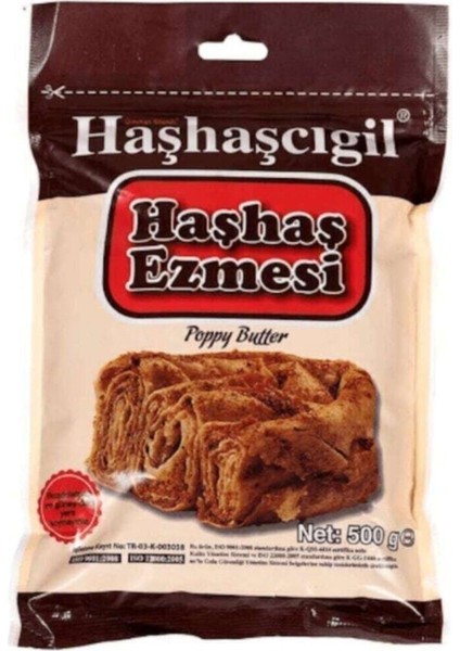 Gelincik Kahvaltılık Hamur Işlerinde Katkısız 500 gr Kase Haşhaş Ezmesi