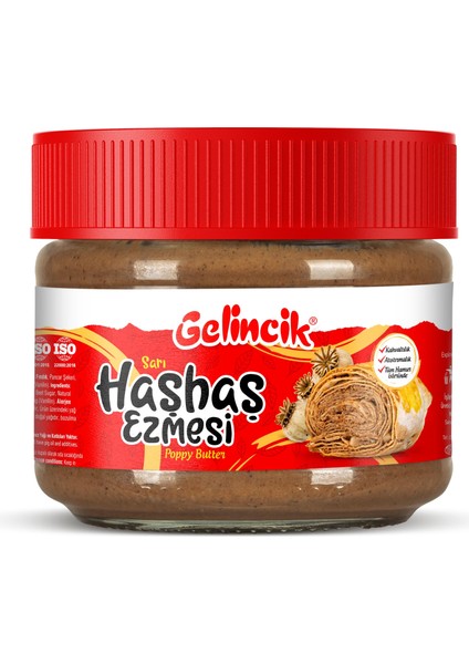 Sarı Haşhaş Ezmesi 300 gr Kavanoz