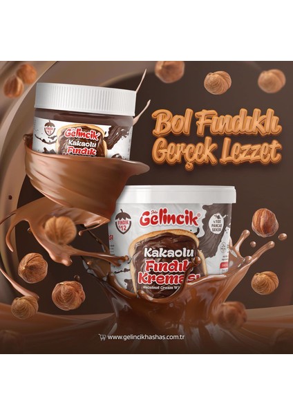 Kahvaltılık Sürülebilir Katkısız 10 kg Kakaolu Fındık Kreması