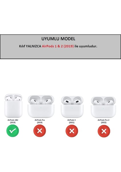 Arpds 1. / 2. Nesil Uyumlu Sevimli Kalpli Silikon Kılıfı (Ürün Sadece Kılıftır) modelleri