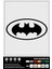 Batman Stıcker 45 x 23 cm 1