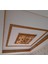 Decogold 90*90 cm Kare Altın Saray Tavan 3