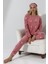 Fwn 5008 Peluş Welsoft Polar Kışlık Yumoş Kadın Pijama Takımı 4