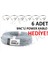 100 mt Cctv Ahd Analog Sistem Için Kamera Kablosu 6 Adet Bnc Power 1