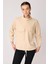 Taşlı Kapak Cepli Beli Bağcıklı Bluz 3