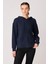 Omuz Dekolteli Kanguru Cep Kapüşonlu Sweatshirt 5
