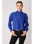 Dik Yaka Fermuarlı Örme Sweatshirt 1